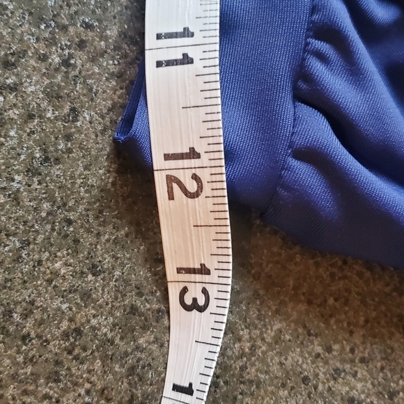 Next Double Up Tanktini Swim Top Sz. 32 B/C Stripe Impact Navy Top - Picture 9 of 12